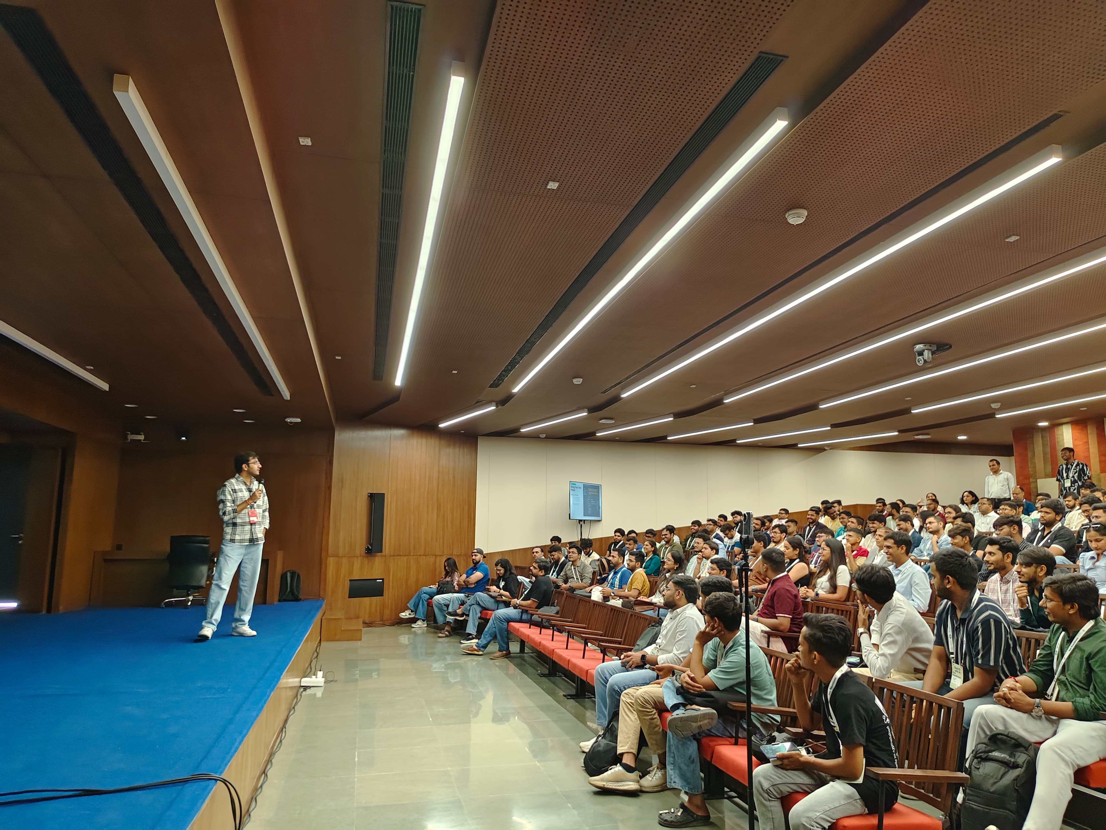 Speaking at IIM